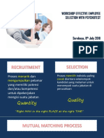 Effective Employee Selection with Psychotest