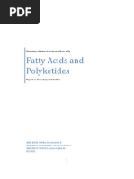 Download Fatty Acids and Polyketides Paper by Karina Narciso SN62564857 doc pdf