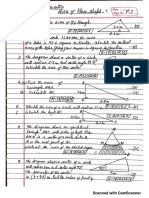 Mensuration Exercise 1