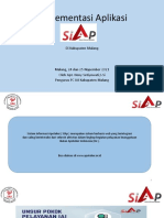 Implementasi Aplikasi SIAP PC IAI Kab Malang 2021