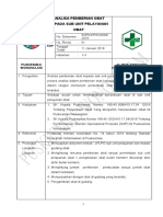 Sop Analisa Pemberian Obat Kepada Sub Unit Pelayanan Obat