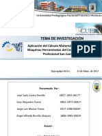 Presentación de Informe Final Rectificado