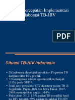 1. Stategi Percepatan Implementasi Kol.  TB-HIV (jan 2014)