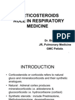 Corticosteroids Role in Respiratory Medicine