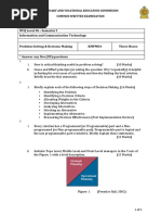 Problem Solving Decision Making KMPM04