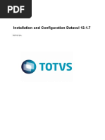 Installation and Configuration Datasul 12.1.7