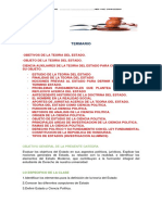 Contenido Teoria Del Estado Primer Parcial Dos Mil Veintidos para La Clase