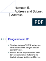 D. IP Address and Subnet Addres