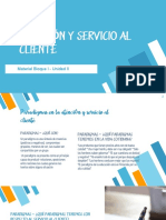 Material Atención y Servicio Al Cliente - I - Bloque I