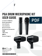 Shure Pgadrumkit7 7-Piece Drum Microphone Kit