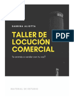 Taller de Locución Comercial