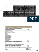 Evaluación de Proyecto