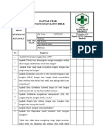 Daftar Tilik BBLR