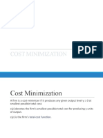 ECO201 Cost Minimization Ch21