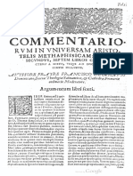 ARAUJO, Francisco. Commentariorum in Universam Aristotelis Metaphysicam, Tomus Secundus, Septem Libros Complectens, A Sexto Usque Ad Duodecimum