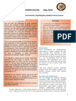 BMAU Policy Brief 15-19-Financing Local Governments - Exploiting The Potential of Local Revenue