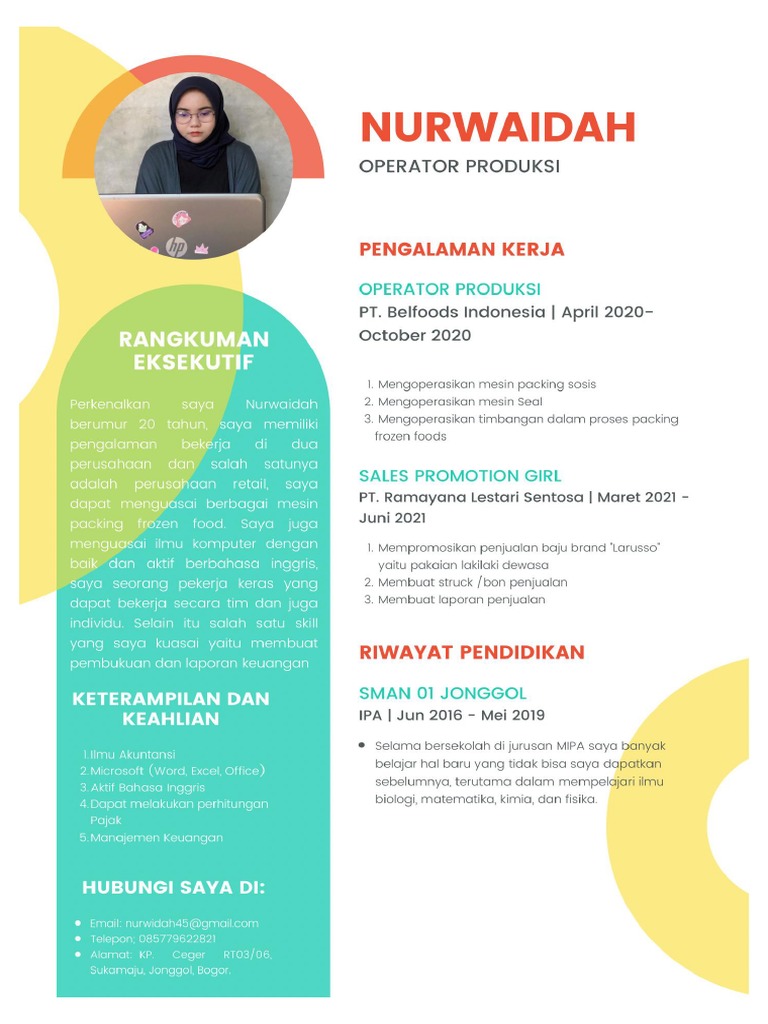 Cv pdf