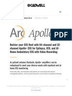 Arc Apollo+ Ambulatory EEG For Epilepsy, ICU, and At-Home EEG