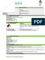 Ficha de Seguridad SAL DE MESA