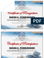 Certificates