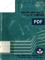 Ragam Dan Dialek Bahasa Lampung
