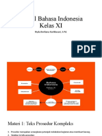 Modul Bahasa Indonesia Kelas XI
