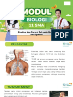 Biologi - 11 SMA - Struktur Dan Fungsi Sel Pada Sistem Pernapasan