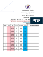 Proficiency Level Template