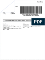 Shipping Label