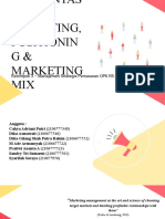 Kel 3 - Segmentasi Targeting Positioning Marketing Mix