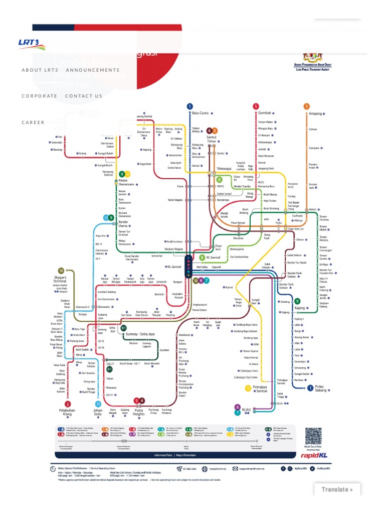 LRT3 Route Map and Information | PDF