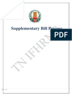 Supplementary Bill Process Guide