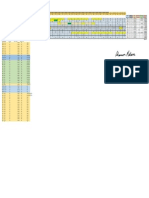 Freelance Attendance Template - January 2022