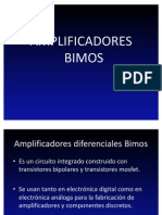 Amplificadores Diferenciales Bimos