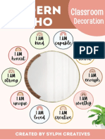 Modern Boho: Decoration