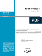 NF EN ISO 8501-2 Part 1 - PREPARATION DES SUBJECTILES D'ACIER AVANT..