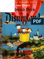 (A Little Golden Book) - Walt Disney's Donald Duck in Disneyland - Simon and Schuster (1955)