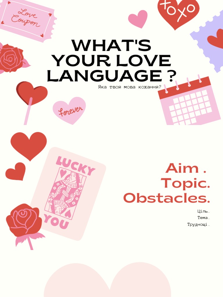 How To Learn Your Love Language