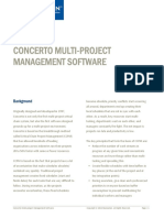 Concerto Multi-Project MGMT Software