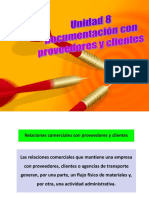Tema 08 Documentación Con Proveedores y Clientes PDF