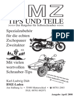 WÜDO Verschleissteilekatalog Für BMW Motorräder