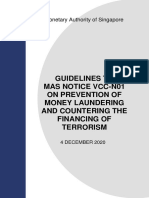 Guidelines To Notice VCCN01 On Prevention of Money Laundering and Countering The Financing of Terror