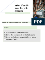 Présentation D'audit Concernant Le Cycle Trésorerie