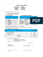 Analisis Alokasi Waktu