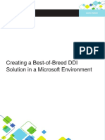 Infoblox White Paper Creating A Best of Breed Ddi Solution in A Microsoft Environment