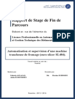 Rapport de Stage de Fin de Parcours