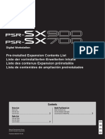 Psrsx900 Sx700 en de Fr Es Precl a0