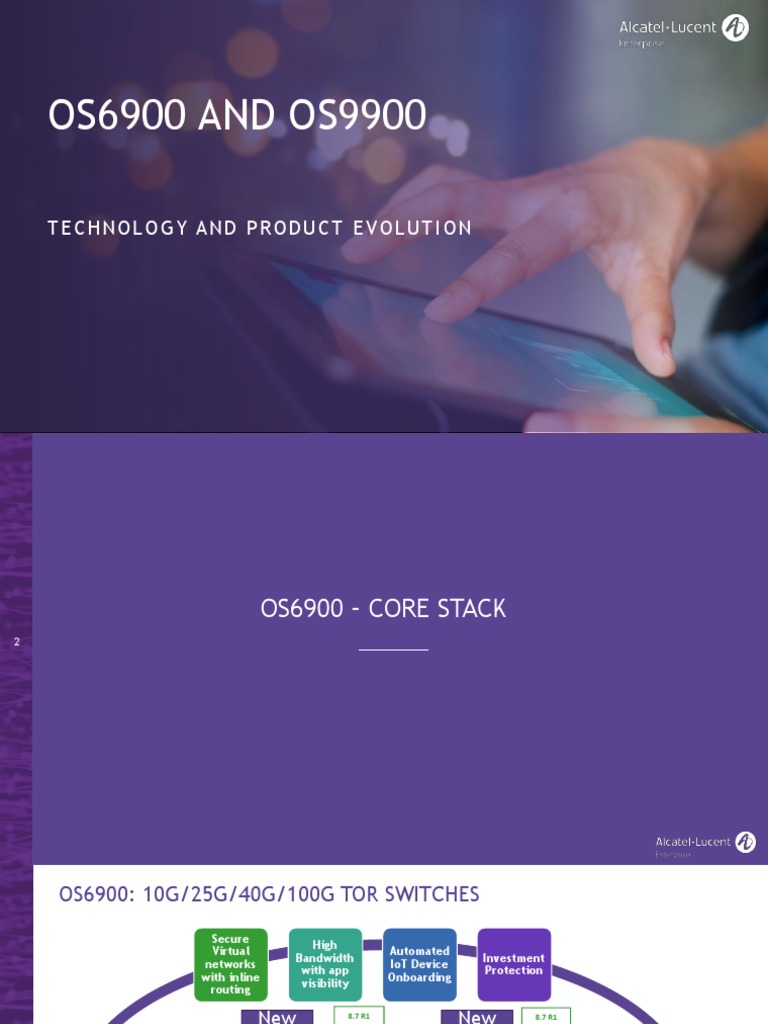 OS6900 and OS9900 technology and product evolution guide PDF I Pv6