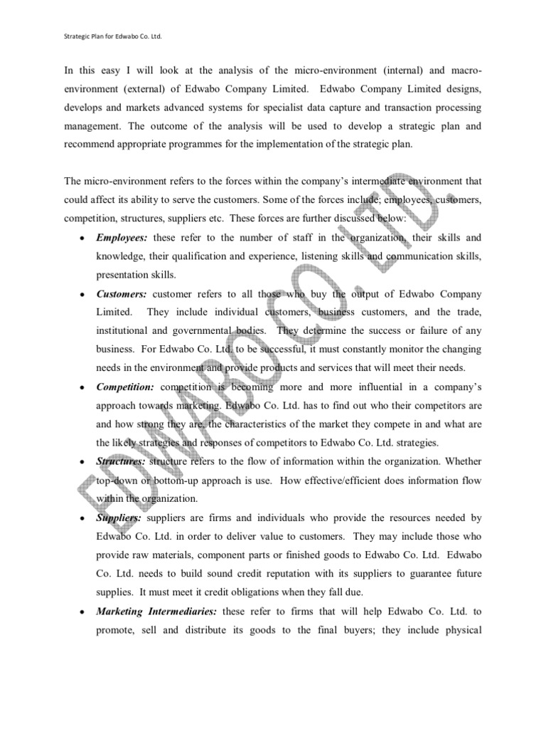 Examples of marketing plans picture