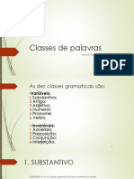 Classes de Palavras